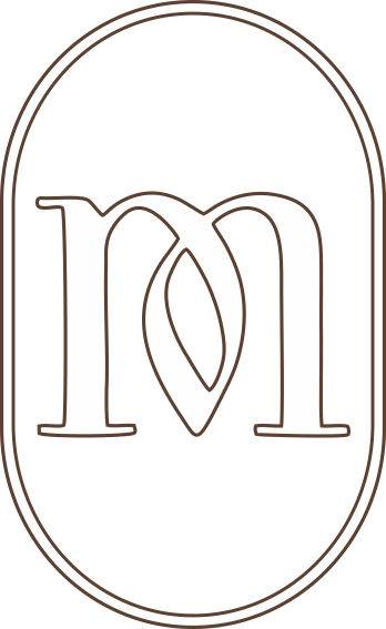 Mosaik logo oval outline